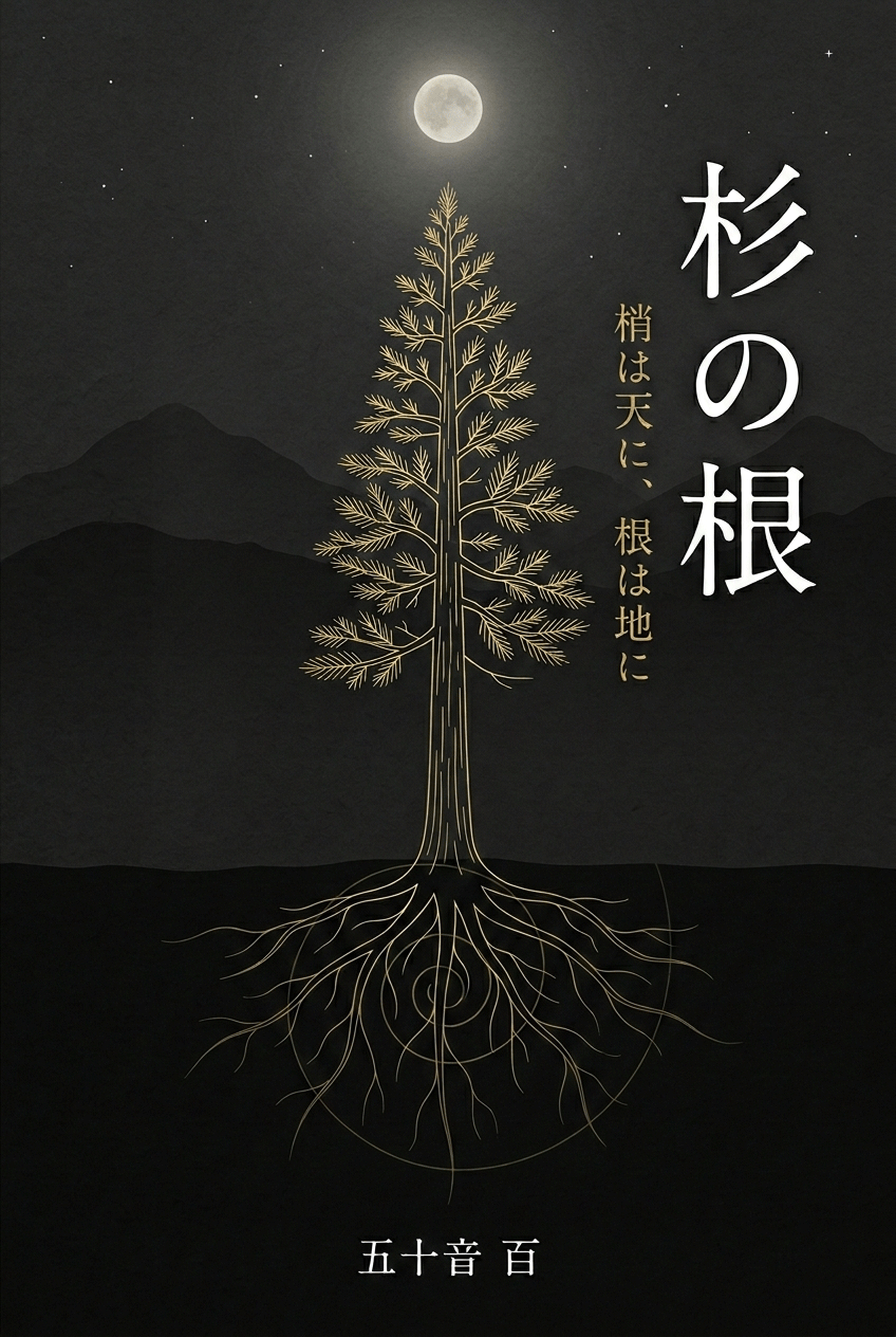杉の根 ～梢は天に、根は地に～ by 五十音 百